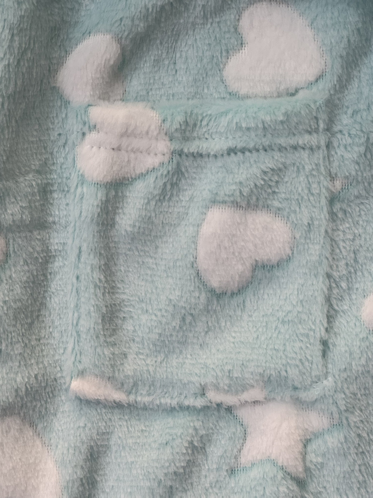 Kids' Fair Isle Christmas hooded fleece dressing gown