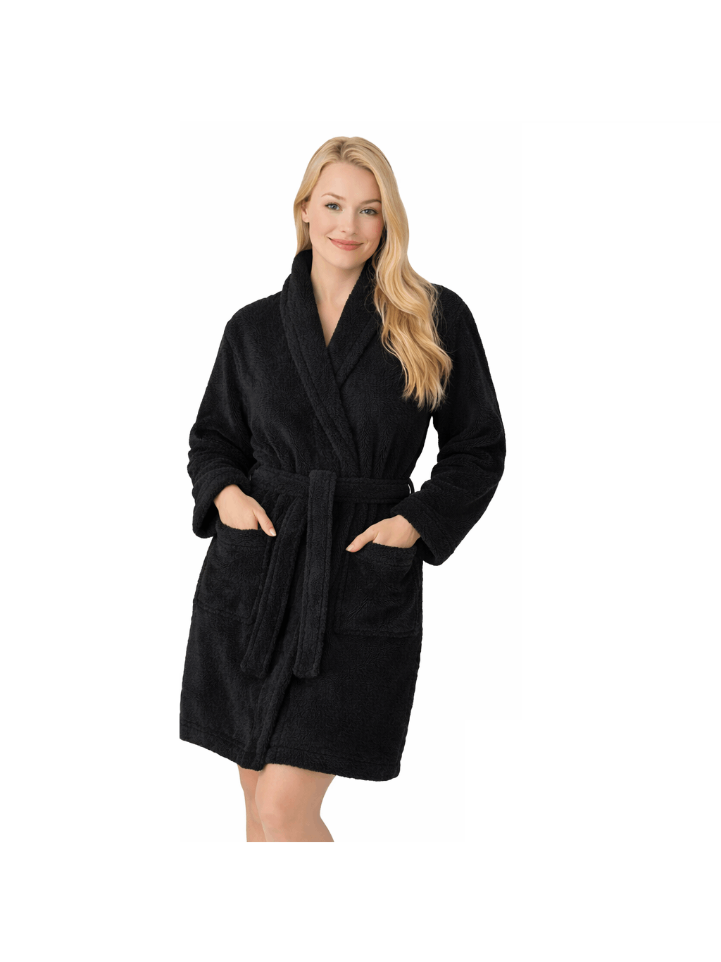 Women's long bathrobe